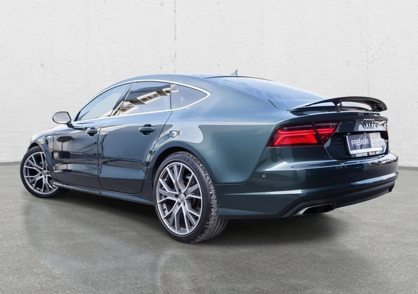 Audi A7 cena 134900 przebieg: 139600, rok produkcji 2017 z Goniądz małe 631